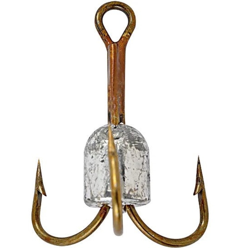 10/0 Snag Weight 3oz Treble #10/0 Black Chrome  2 Pack