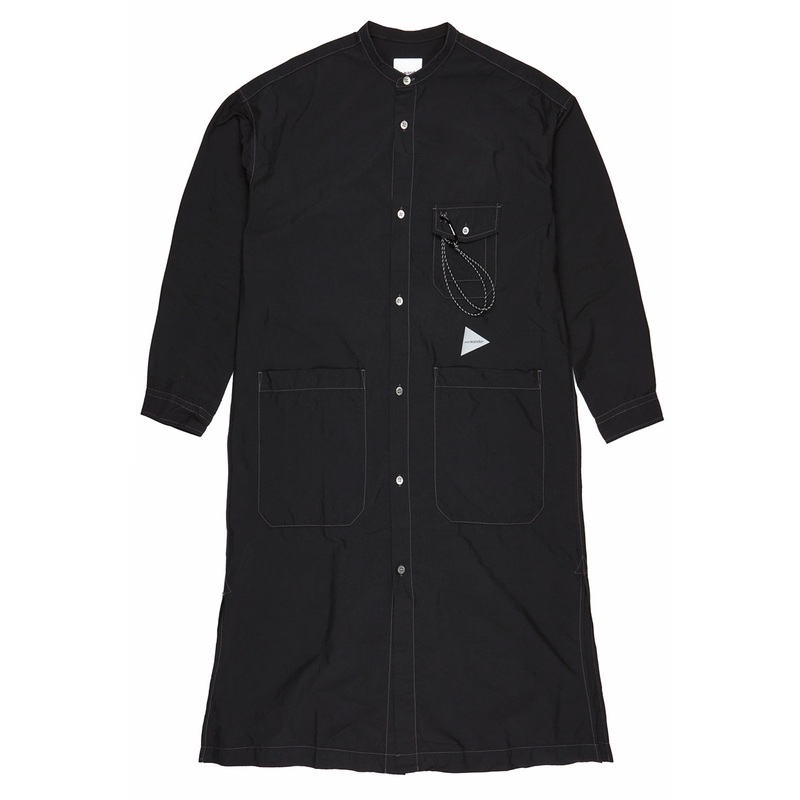 and wander Women’s CORDURA Typewriter Long Shirt – Black