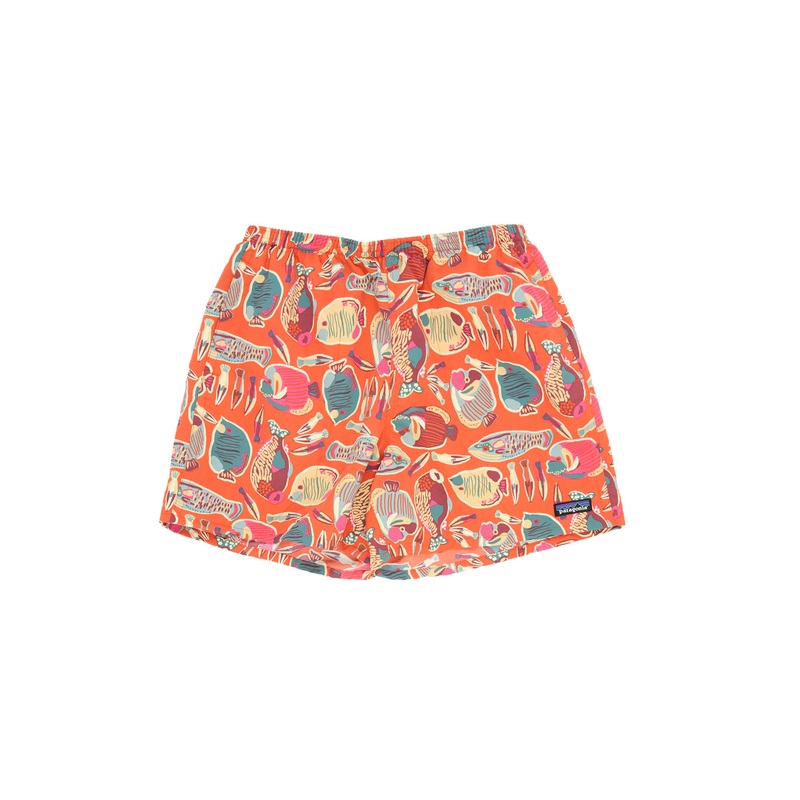 Patagonia Men’s Baggies 5″ Shorts – Wrasse: Pollinator Orange
