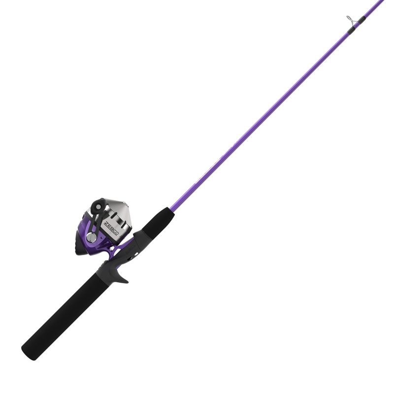 202 ZeeBee 5’6″ Medium Light Spincast Combo with Eagle Claw Tackle