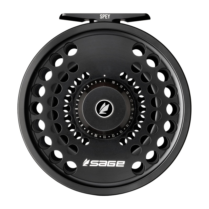 SAGE Spey II Reel Black