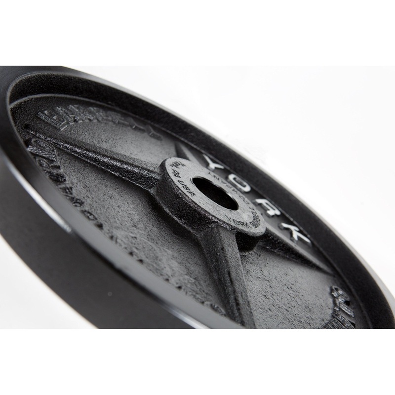 York Legacy Cast Iron Precision Milled Olympic Plates