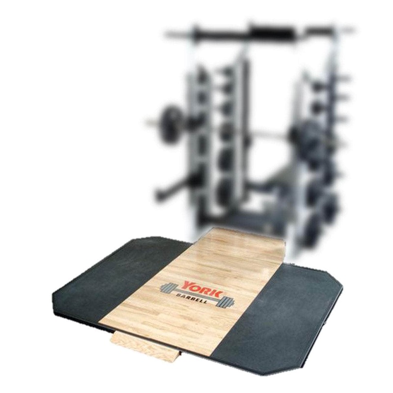 York Barbell Red Oak Platform For Use With Insets Only